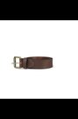 Barbour® Brown Matt Leather Belt - Image 2 of 5