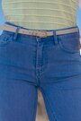 Sosandar Blue Kick Flare Jeans - Image 2 of 5
