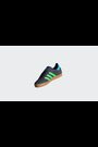 adidas Originals Grey/Green Gazelle Kids Trainers - Image 2 of 11