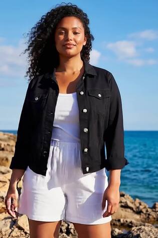 Roman Black Curve Bengaline Pocket Jacket - Image 2 of 5