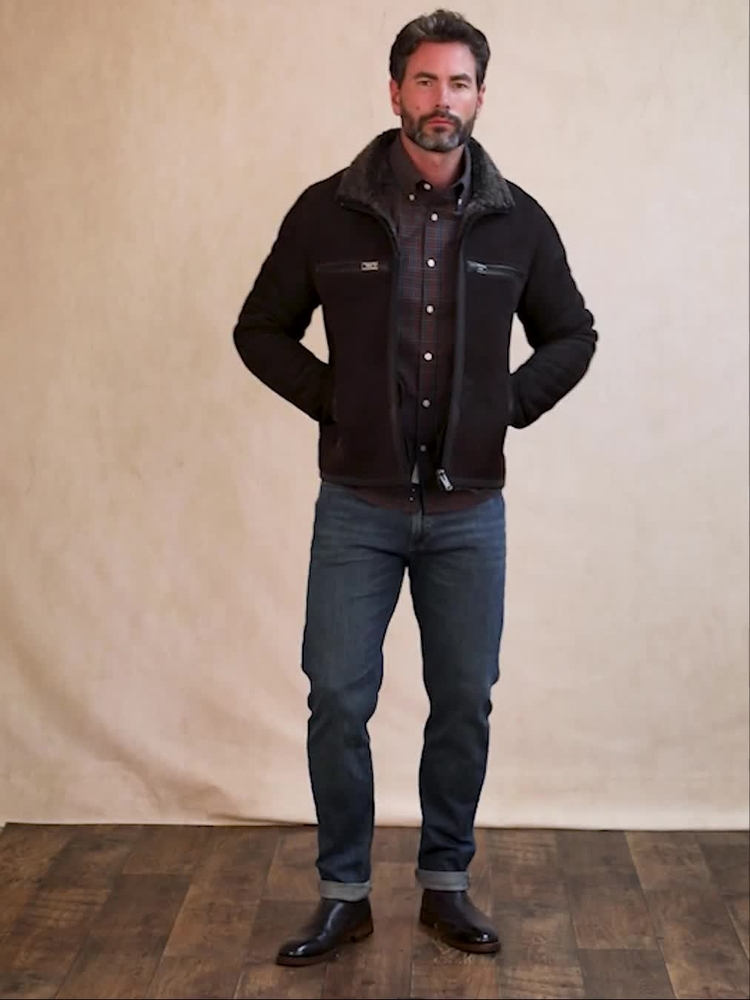 Buy Lakeland Leather Brown Buccaneer Finish Racer Jacket from Next USA