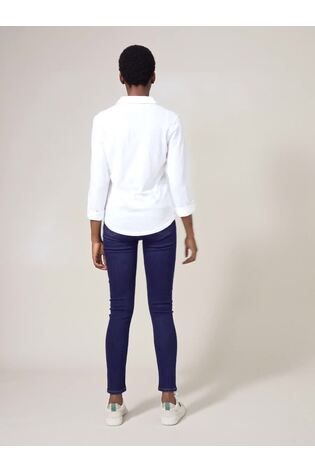 White Stuff White 100% Cotton Annie Jersey Shirt - Image 2 of 8