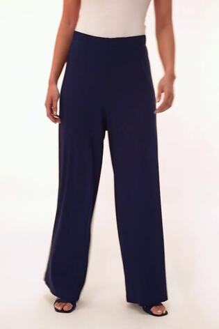 Pantalones elásticos de pernera ancha de Roman Petite - Imagen 2 de 6