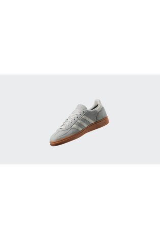 adidas Originals Silver/White Handball Spezial Trainers - Image 2 of 9