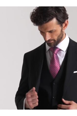 Negro - Skopes Classic Fit Wool Rich Darwin Suit Jacket - Imagen 2 de 7