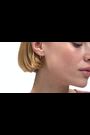 Ted Baker Silver Tone Crisele Logo Hoop Earrings - Image 2 of 6