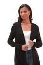 Roman Black Longline Knit Cardigan - Image 2 of 6