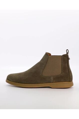 Dune London Green Creatives Chelsea Boots - Image 2 of 6