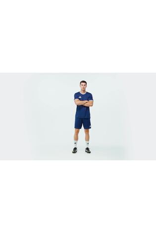 adidas Blue Entrada Shorts - Image 2 of 8