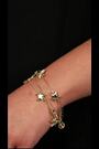 Caramel Jewellery London Gold Tone Party Of Stars Bracelet - Image 2 of 5