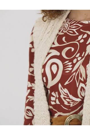 FatFace Cream Knitted Waistcoat - Image 2 of 9