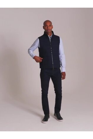 Skopes Blue Rudd Padded Gilet - Image 2 of 8