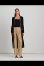 Lauren Ralph Lauren Hejaji Two Tone CottonBlend Black Cardigan - Image 2 of 9
