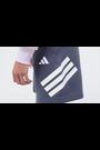 adidas Blue Future Icons 3 Stripes Shorts - Image 2 of 6
