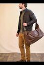 Lakeland Leather Brown Large Hutton Holdall - Image 1 of 1