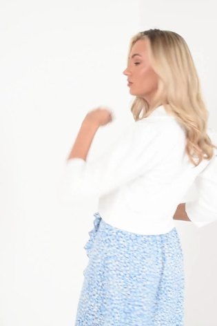 Buy Quiz Cream Cropped Jacket from Next Luxembourg