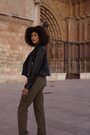Sosandar Green Slim Leg Cargo Trousers - Image 2 of 6