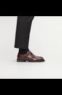 Walk London Black Leather Oliver Derby Shoes - Image 2 of 6