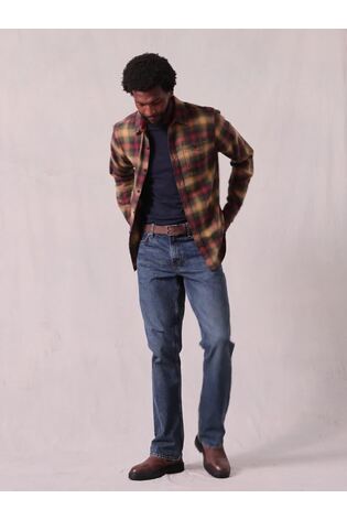 Indigo Blue Bootcut Jeans - Image 2 of 9