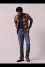 Indigo Blue Bootcut Jeans - Image 2 of 9