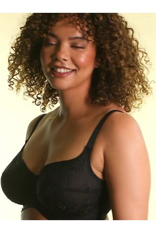 Panache Black Tango Balcony Wired Bra - Image 2 of 6