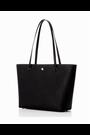 Lauren Ralph Lauren Karly Crosshatch Leather Shopper Tote Bag - Image 2 of 6