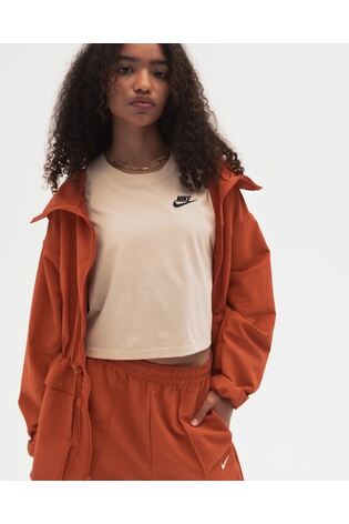 Nike Cream Club Cropped Sleeveless Top - Image 2 of 6