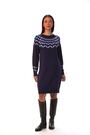 Roman Blue Chevron Print Jumper Dress - Image 2 of 6