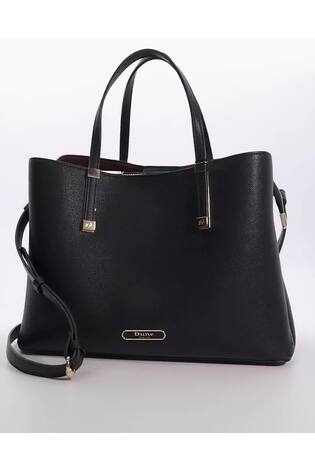 Buy Dune London Dark Black Dorry Large Unlined Tote Bag from Next Canada