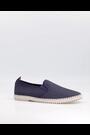 Dune London Blue Chrome Flin Mesh Espadrille Shoes - Image 2 of 5