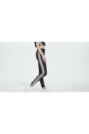 adidas Black Sportswear Future Icons 3-Stripes Leggings