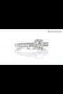 Beaverbrooks 18ct White Gold Diamond Halo Engagement Ring - Image 2 of 6