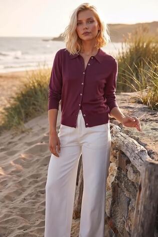 Lilla - Roman Petite Krage Cardigan - Bilde 2 av 5