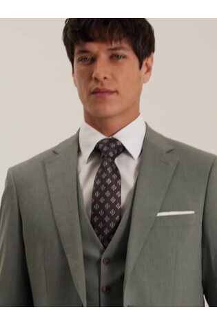 Grün - Tailored Fit - Skopes Caspian Stretch Suit Jacket - Bild 2 von 8