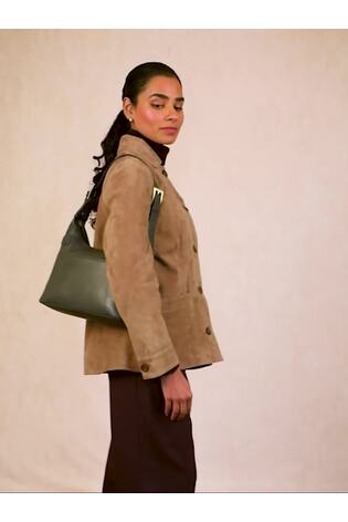 ירוק - Lakeland Leather תיק צד הובו, דגם Newby - תמונה 2 מתוך 8