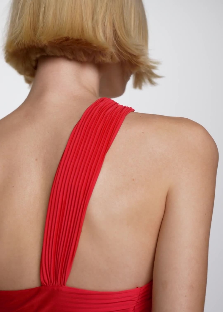 mango red asymmetrical pleated dress Pleated Dress Mango MANGO Asymmetrical Pleated Dress In Sky Blue Endource