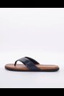 Dune London Blue Inspires Toe Post Leather Sandals - Image 2 of 7