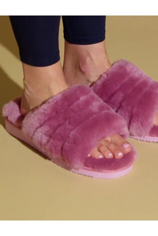 Jones Bootmaker Falonda Faux Fur Slippers - Image 2 of 7