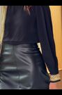 Love & Roses X Binky Black/Ivory Colour Block Embellished Blouse - Image 2 of 5