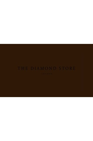 The Diamond Store 9K White Gold 6 x 4mm Sapphire And Diamond Pendant Necklace - Image 2 of 5