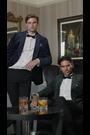 Harry Brown Green Leo Velvet Tuxedo Dinner Jacket with Shawl Lapel Detail - Image 2 of 12