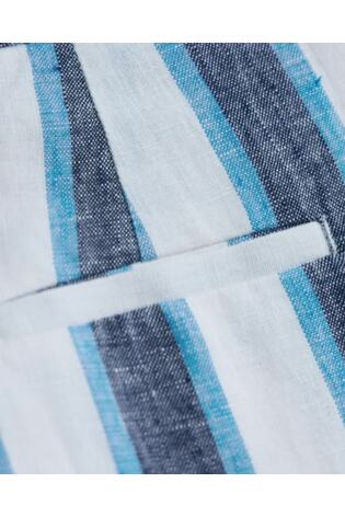 Boden Blue Stripe Belgravia Linen Trousers - Image 2 of 8