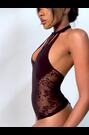Ann Summers Black Persia Halterneck Body - Image 2 of 5