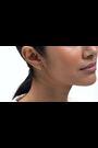 Ted Baker Gold Tone Crislie Logo Hoop Earrings - Image 2 of 6
