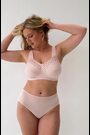 Miss Mary of Sweden Pink Broderie Anglaise Non-Wired Bra - Image 2 of 5
