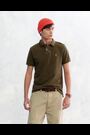 Polo Ralph Lauren Khaki Short Sleeve Mesh Polo Shirt - Image 1 of 1