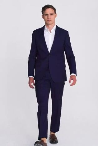 MOSS Ink Blue Suit Jacket - Image 2 of 9 MOSS Ink Blue Suit Jacket - Image 2 of 9