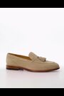 Dune London Brown Sandders Leather Sole Tassel Loafers - Image 2 of 7