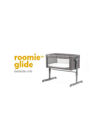 Joie Grey Foggy Roomie Glide Bedside Crib - Image 2 of 5