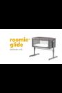 Joie Grey Foggy Roomie Glide Bedside Crib - Image 2 of 5